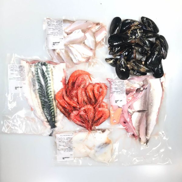 Cistella familiar de peix net | Peixos Daca | 4,5 kg