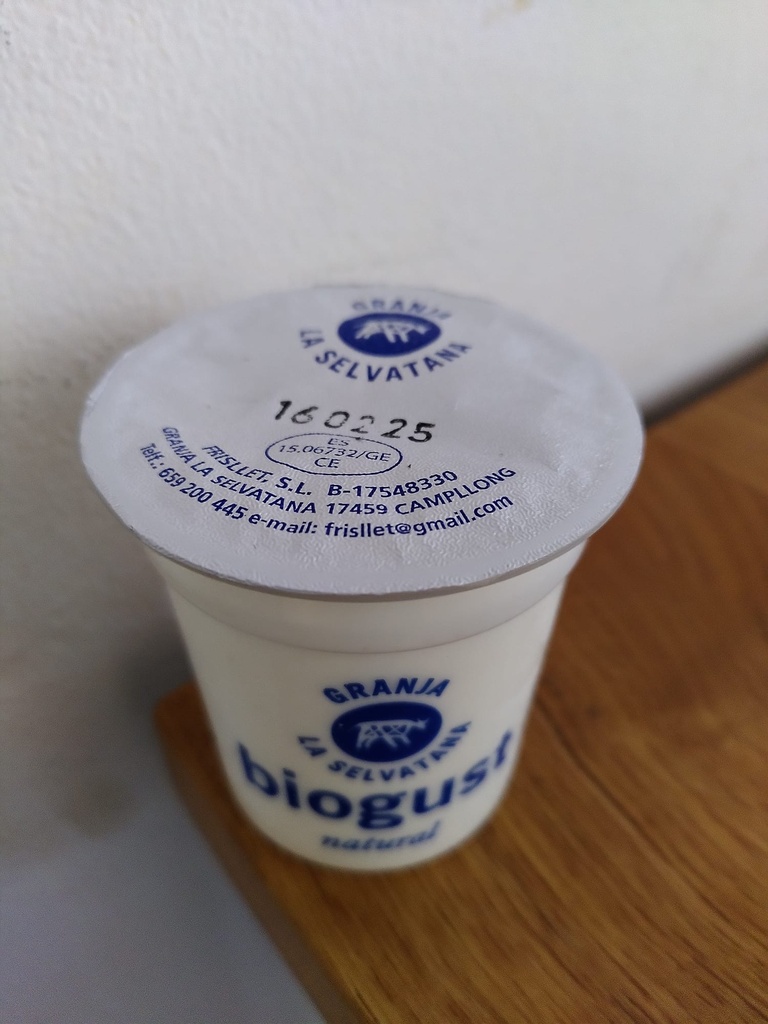 Iogurt natural de vaca | La Selvatana | 125 g
