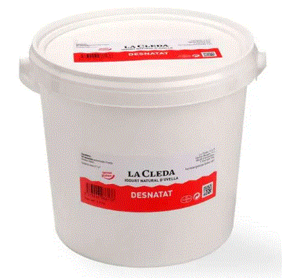 Iogurt desnatat | La Cleda | 2,5 kg