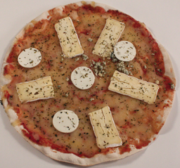 Pizza de 3 formatges (brie, cabra, blau) | Pasta Selecta | Unitat