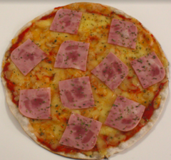 Pizza de pernil dolç sense gluten | Pasta Selecta | Unitat