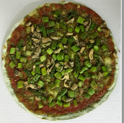 Pizza d'espàrrecs Vegana | Pasta Selecta | Unitat