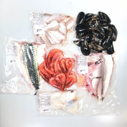 Cistella familiar de peix net | Peixos Daca | 4,5 kg