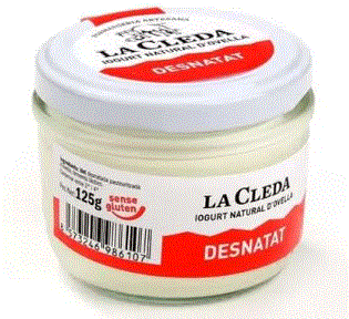Iogurt desnatat | La Cleda | 125 g